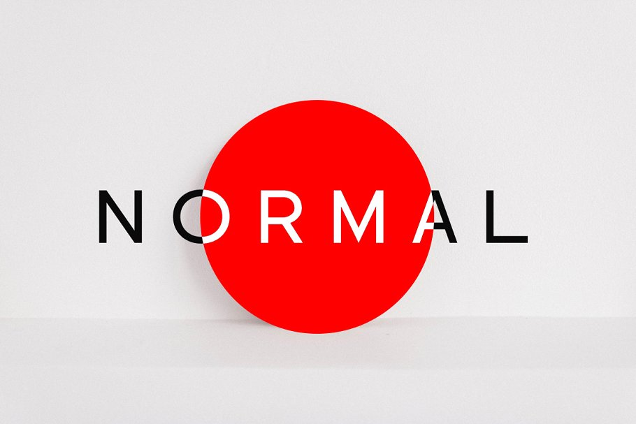 Шрифт Normal